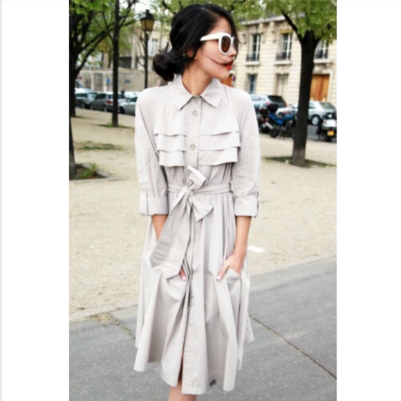 Doo.Ri Jackets & Blazers - DOO. RI Lightweight Trench Jacket Coat MACYS L
